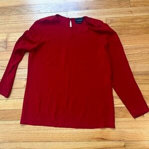 Longchamp Red Blouse